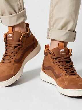 Vans Men's Tan High-Top Sneakers